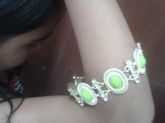 Pulseiras com Pedras/Verde